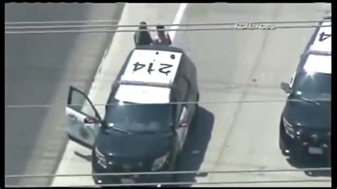 Police Chase Suspect Runs Out Of Gas YouTube