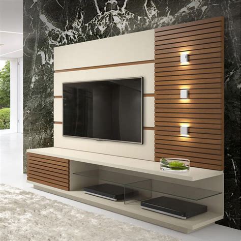 Simple Living Room Tv Wall Design Thegouchereye