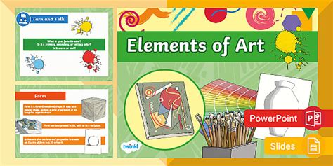 Elements Of Art Powerpoint Art And Craft Twinkl Usa
