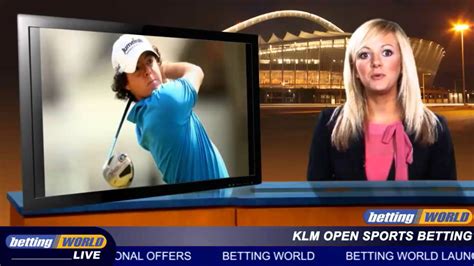 Klm Open Sports Betting Youtube