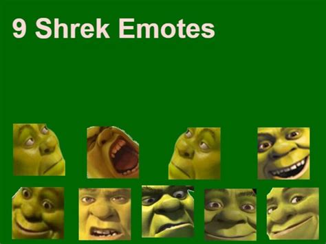 Shrek Meme Twitch Emote Discord Emotes Instant Download  Etsy Ireland