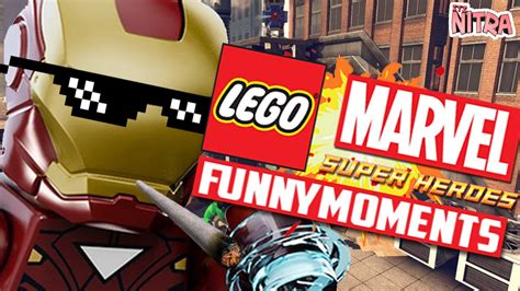 Lego Marvel Super Heroes Funny Moments Youtube
