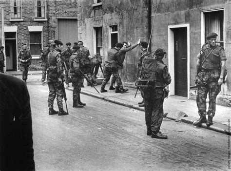 british troops searching a civilian in belfast photo by keystone getty images 12t