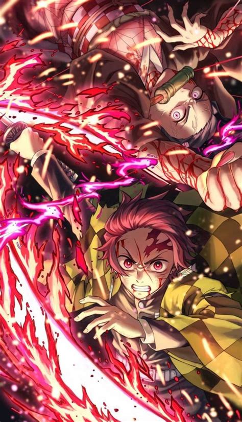 Anime demonslayer fanart fight manga spoiler muzan chapter187 kimetsunoyaiba yoriichi. Demon Slayer Tanjiro Wallpapers - Wallpaper Cave