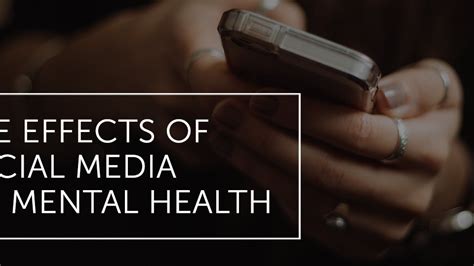 The Effects Of Social Media On Mental Health · Dr Alex