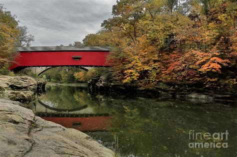 Narrows Covered Bridge Photograph By Mark Cooper Fine Art America