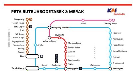 Peta Rute Krl Jakarta Terbaru