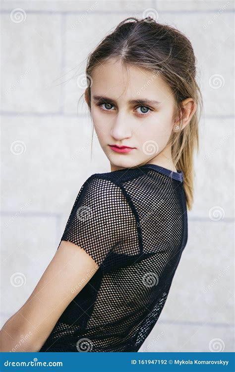 Teen Girl Fashion Model Stock Photo Image Of Beauty 161947192