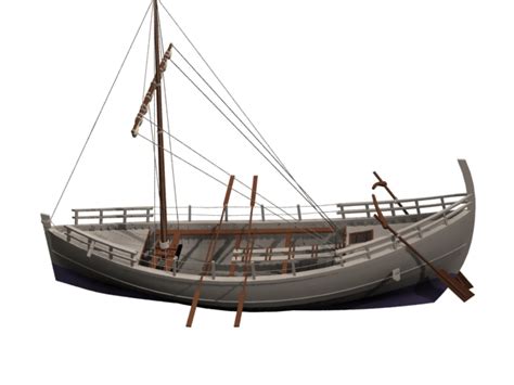 Ancient Greek Merchant Ship 3d Model 3dsmax Files Free Download Cadnav