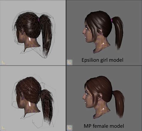 Modified Ponytail Haircut For MP Female GTA Mods Com