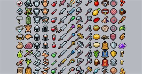 Rpg Inventory Icons Retro Pack Asset Store Game Dev Items
