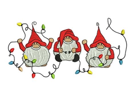 Christmas Cute Gnomes Creative Fabrica