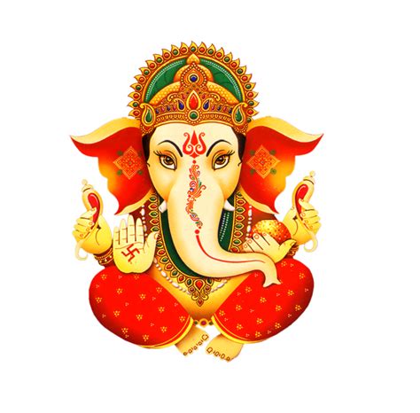 Pngforall Lord Ganesh Png Picture With Transparent Backgrounds