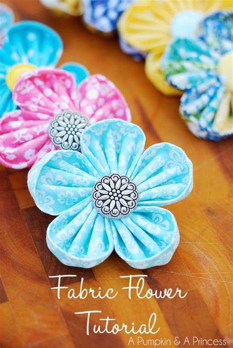 How To Make Kanzashi Flowers Easy Fabric Flower Maker Tool Making