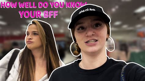 How Well Do You Know Your Bff Challenge With Itsmaddiemoon Youtube