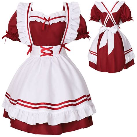 Sweet Maid Cosplay Costume Women Schoolgirl Outfits Babydoll Etsy