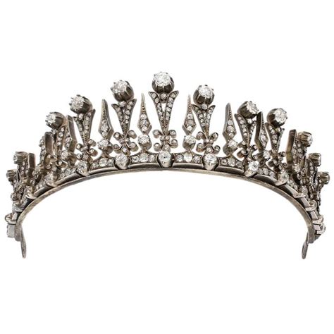 Antique Diamond Necklacetiara French Circa 1890 For Sale At 1stdibs
