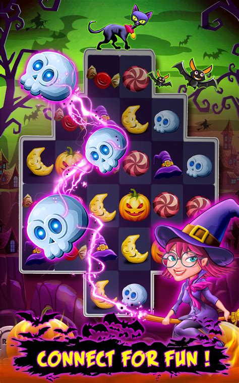 Descarga De Apk De Witch Connect Halloween Game Para Android