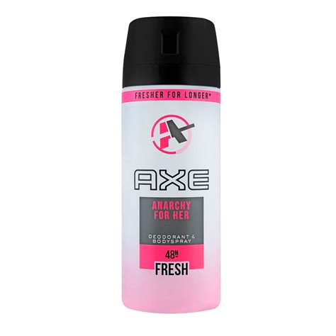 axe anarchy for her deodorant and bodyspray fresh cont 150 ml bestdeal