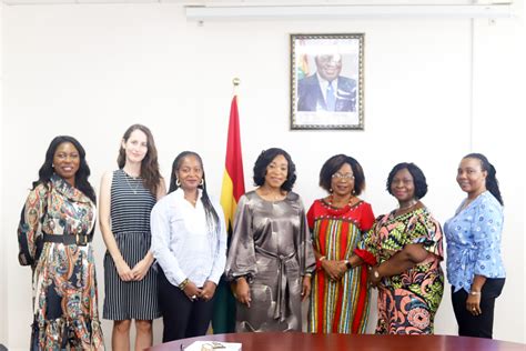 Delegation From The African Women Leaders Network Call On Foreign