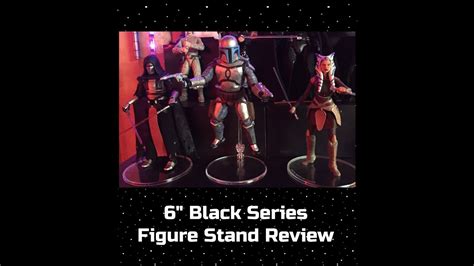 Star Wars 6 Black Series Action Figure Stand Review Neca And Obitsu