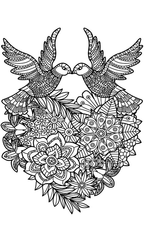 Printable love mandala coloring pages. 309 best coloring heart, love images on Pinterest ...