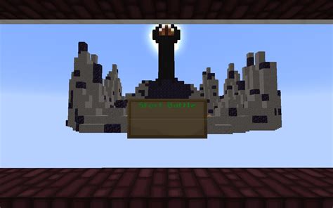 LoTR Sauron Boss Battle Minecraft Map