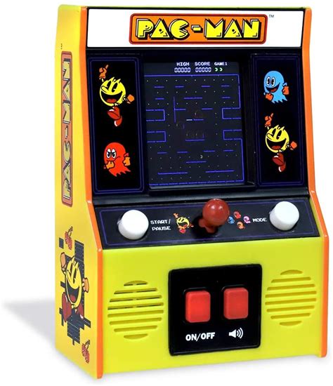 Basic Fun Arcade Classics Pac Man Color Lcd Retro Mini Arcade Game