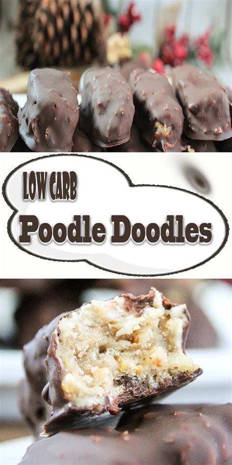 An easy to make homemade dog treat recipe that uses three ingredients you probably already have in your home! Low Carb Poodle Doodles - The Kids Cooking Corner