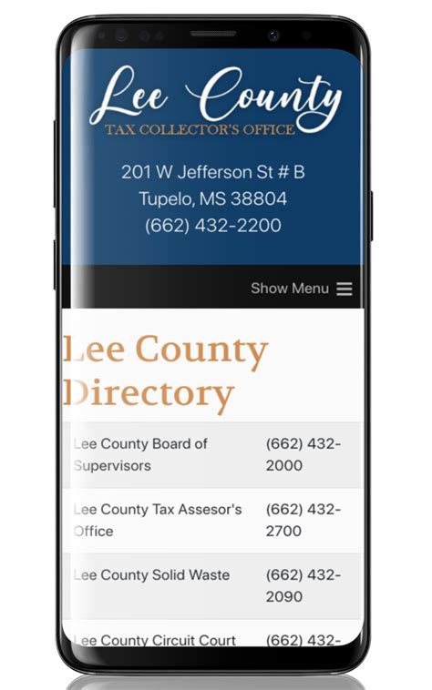 Top 47 Imagen Lee County Tax Vn