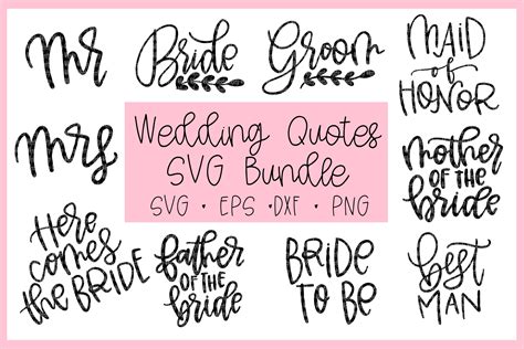 Digital Drawing And Illustration Wedding Bundle Svg Best Man Svg Png