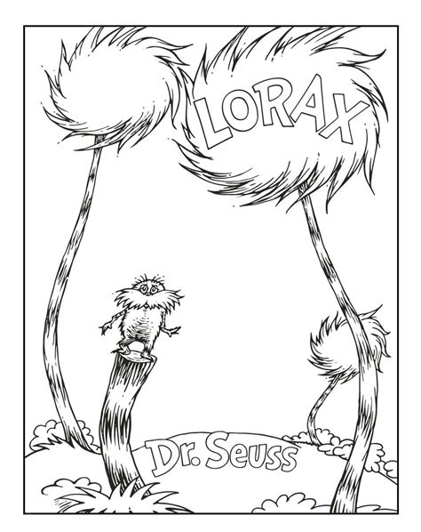 Little Lorax Coloring Page Free Printable Coloring Pages For Kids