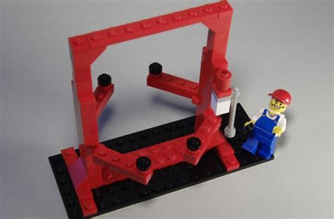 Lego Ideas Car Maintenance Hoist And Mechanic