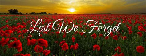 Learn the definition of 'lest we forget'. The Significance Of ANZAC Day, Lest We Forget
