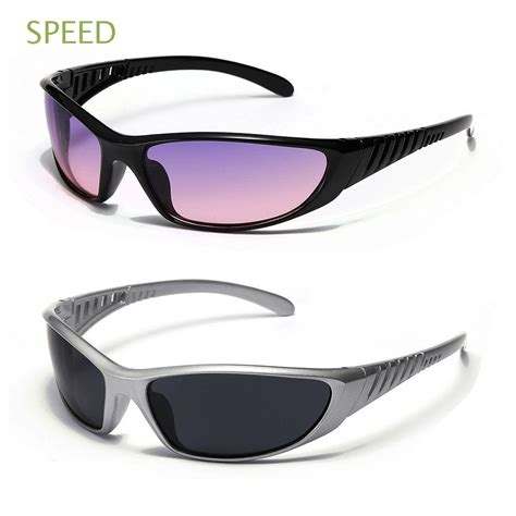 Speed Aesthetic Y2k Gafas De Sol Para Hombres Uv400 Shopee México