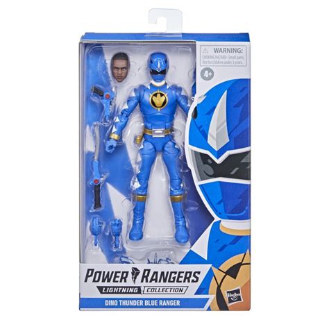 Power Rangers Lightning Collection Dino Thunder Blue Ranger Inch