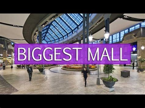 Largest Shopping Mall in Quebec - Carrefour Laval - YouTube