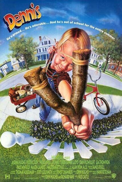 Dennis The Menace 1993 Original Movie Poster International S Sided