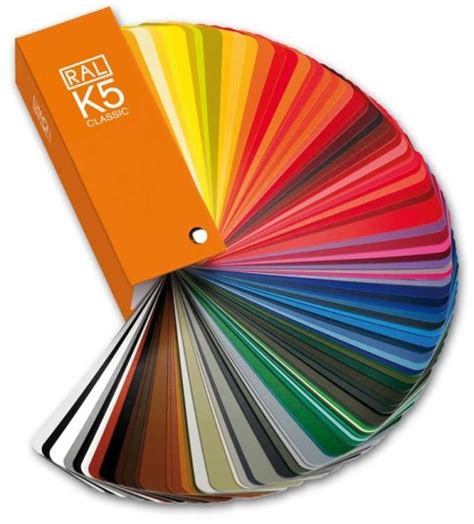 RAL K5 Gloss Shade Card Colour Chart Classic Fan Deck 2022 Edition