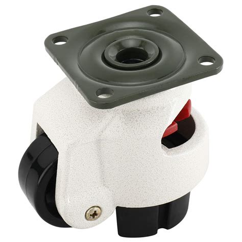 4 Pack Gd 40f Leveling Casters Plate Mounted Leveling Caster W