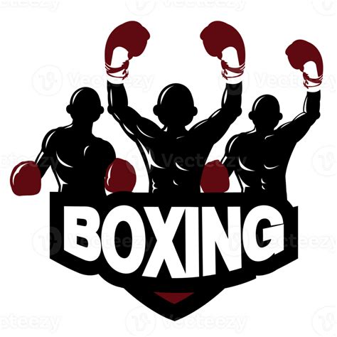 Illustration Of Boxing Logoits Three Winner Concept 23573785 Png