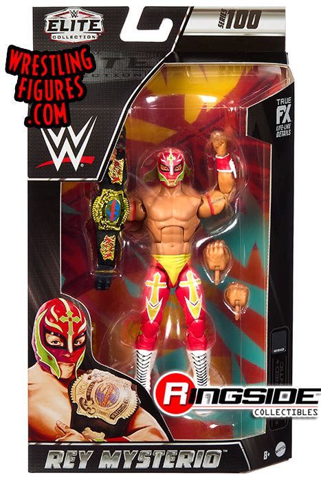 Rey Mysterio Cruiserweight Belt Wwe Elite 100 Wwe Toy Wrestling Action Figure By Mattel