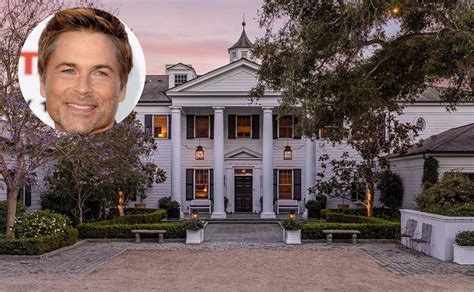 Actor Rob Lowe Sells His Montecito California Mansion