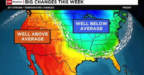 Us Weather Forecast Cold In The East And Very Warm In The West Strange Sounds