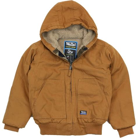 Walls Boys Sherpa Lined Hooded Jacket
