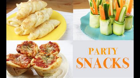 Party Snack Ideas Easy And Fast To Make Youtube