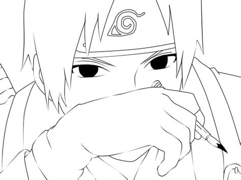 Sai lineart by Kurama-Luv on DeviantArt