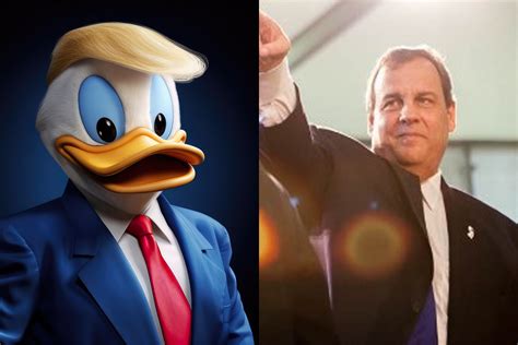 Chris Christie Grills Trump Donald Duck For Demanding End To 2024