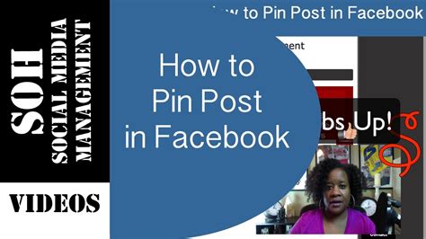 2015 Facebook Tutorial - How to Pin Post in Facebook - YouTube