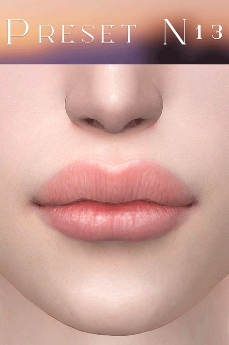 Sims 4 Mouth Sliders